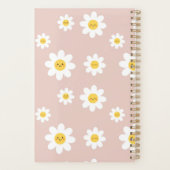 Fleur de marguerite mignonne et souriante motif ét (Dos)