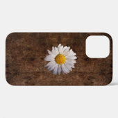 Fleur de marguerite sur un Coque arrière - plan br (Verso (horizontal))