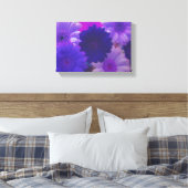 Fleur de marguerite violet toile murale Imprimer (Insitu(Chambre))