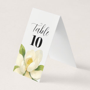 Fleur de mariage personnalisée Magnolia Numéro de 