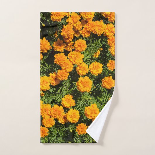 Fleur de Marigold (Serviette à main)
