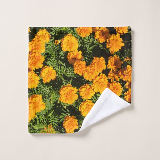 Fleur de Marigold (Gant de toilette)
