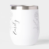 Fleur de naissance de l'oeillet de janvier personn (Droite)