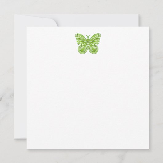 Fleur de naissance et Carte d'Août Gem (Dos)