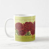 Fleur de naissance et Gem novembre Mug classique (Gauche)