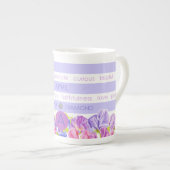 Fleur de naissance et Gem Strig Mug April Bone Chi (Devant droit)