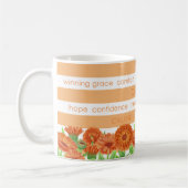 Fleur de naissance et Gem Strig Mug Octobre (Gauche)