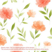 Fleur de Naissance Jan Œillet Rideau de Douche