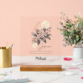 Fleur de naissance Zodiac Cadeau Capricorne person (Mariage)