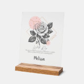 Fleur de naissance Zodiac Cadeau de cancer personn (Angle)