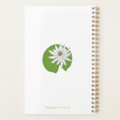 FLEUR DE NÉNUPHAR MON PLANNER (Dos)