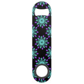 Fleur de néon pourpre et turquose (Dos)