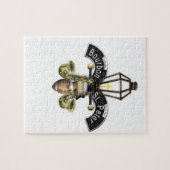 Fleur de New Orleans Legpuzzel (Horizontaal)