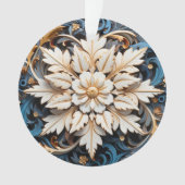 Fleur de Noël 3d (devant)