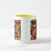 Fleur de paille de marguerite Joyeuse tasse de la  (Centre)