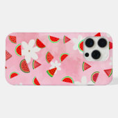 Fleur de pastèque - Fun Summer Floral Patch" (Verso Horizontal)