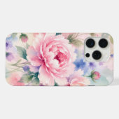Fleur de pivoine aquarelle (Verso Horizontal)