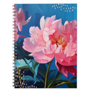 Fleur de pivoine   Journal carnet