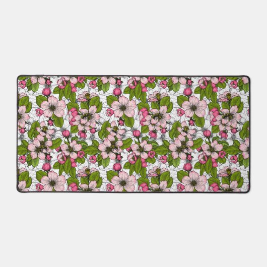 Fleur de pomme sur blanc (Recto)