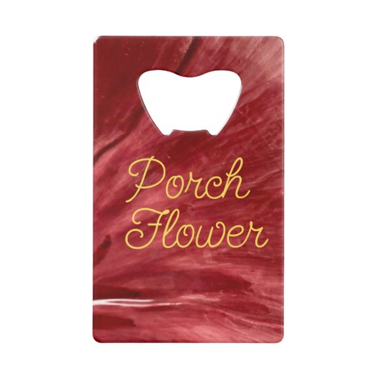 Fleur de porche / Original / (Devant)