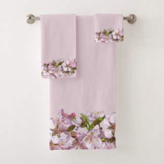 Fleur de printemps Arrière - plan rose le long des