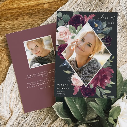 Fleur de prune | Faire-part d'obtention d'une lice