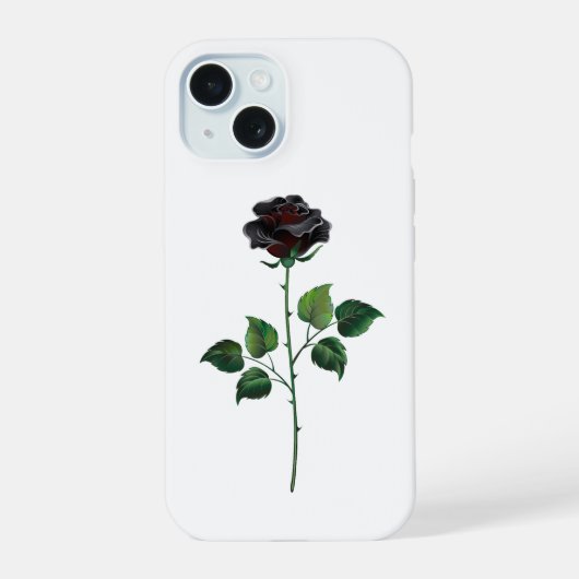 Fleur de rose noire (Verso)