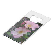 Fleur de rose sauvage rose floral Photo (Dos Angle)