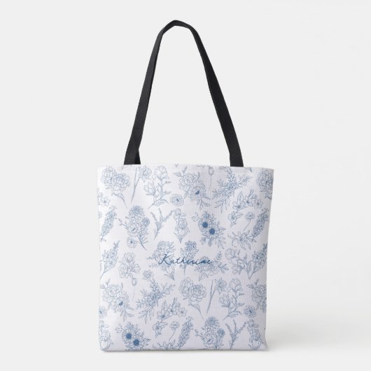 Fleur de Saison tote bag (Dos)