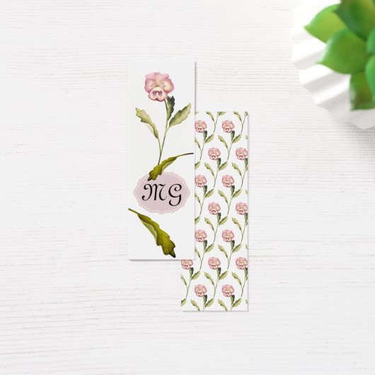 Fleur de sansy avec initiales (Bureau)