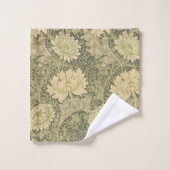 Fleur de Sauge Chrysanthème de William Morris (Gant de toilette)