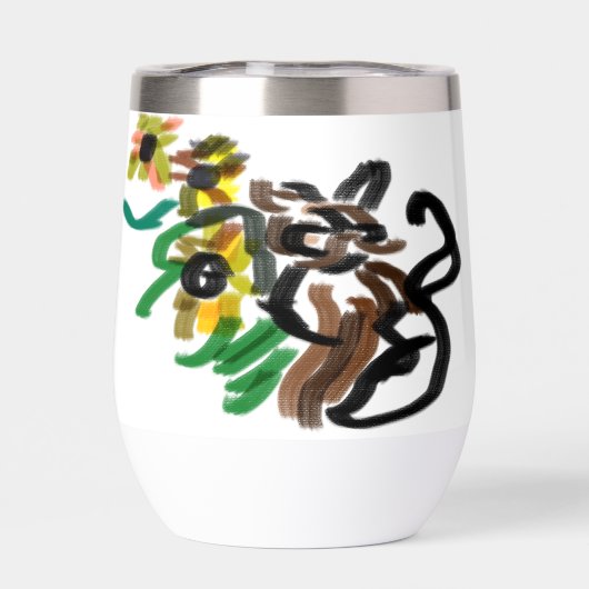 Fleur de soleil de chat (Arrière)