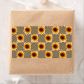 Fleur de soleil Étiquette (En situation)