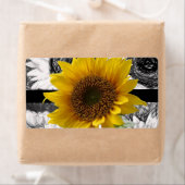 Fleur de soleil Étiquette (En situation)