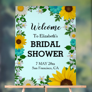 Fleur de soleil rustique Fête des mariées florale