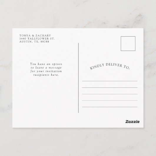 Fleur de soleil rustique | Invitation de la partie (Dos)