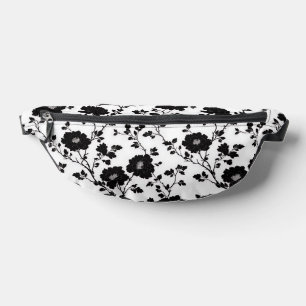 Fleur de toile noire monochrome vintage Nature