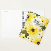 Fleur de tournesol jaune Floral (Devant avec enveloppe)