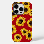 Fleur de tournesol pour iPhone 14 Pro Max Coques (Verso)
