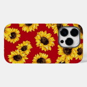 Fleur de tournesol pour iPhone 14 Pro Max Coques (Verso (horizontal))