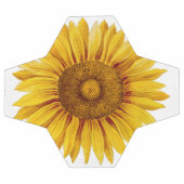 Fleur de tournesol vintage joyeuse (Plat)