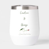 Fleur de tulipe rose (Arrière)