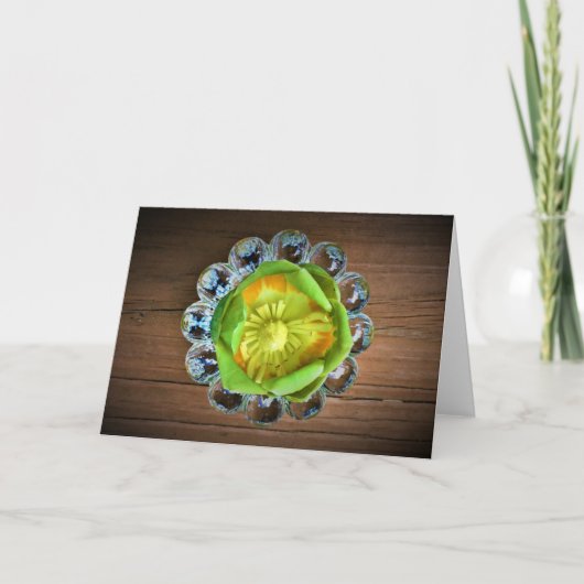 Fleur de tulipier, carte (Devant)