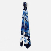 fleur de velours bleu cravate (Dos)
