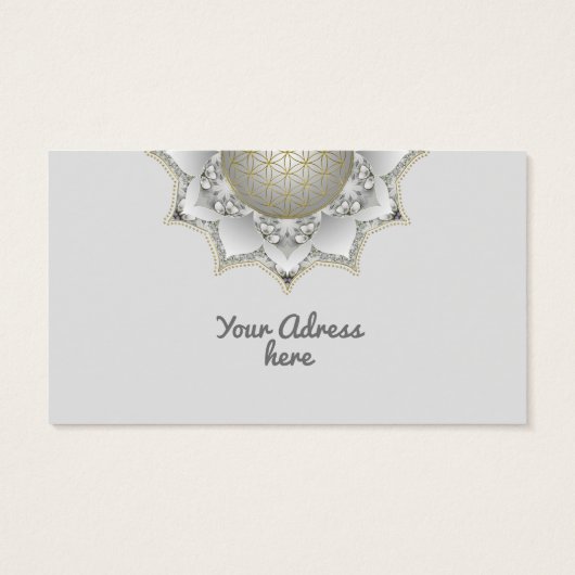 Fleur De Vie - Blossoms Mandala 1 (Dos)