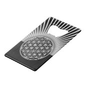 Fleur de vie / Blume des Lebens - blanc plat (Dos Angle)