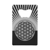 Fleur de vie / Blume des Lebens - blanc plat (Dos)