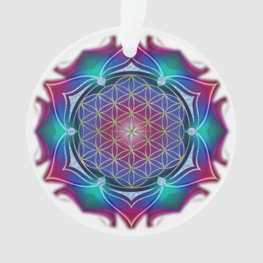 Fleur de vie / Blume des Lebens - Mandala IV (devant)