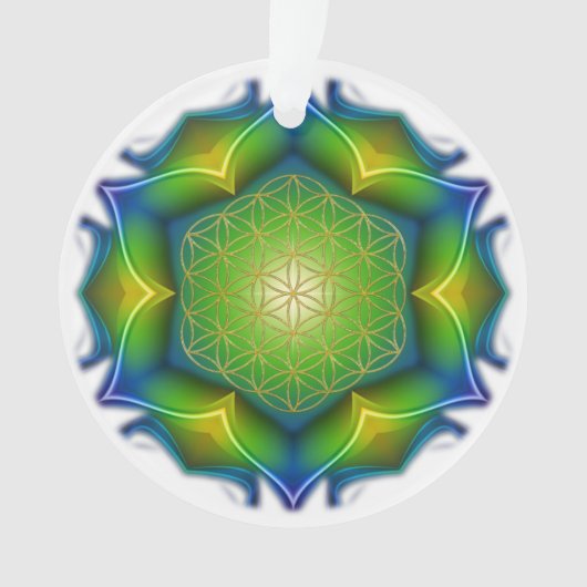 Fleur de vie / Blume des Lebens - Mandala V (devant)