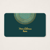 Fleur De Vie - Indigène Mandala 1 (Dos)